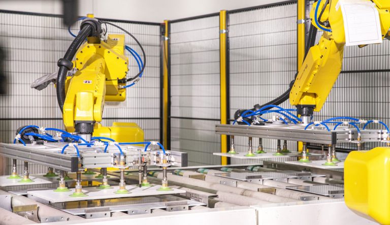 QUARIOM industrial manufacturing line
